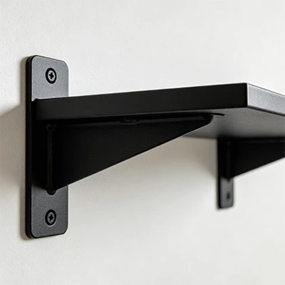 Heavy Duty Black Metal Shelf Brackets suppliers